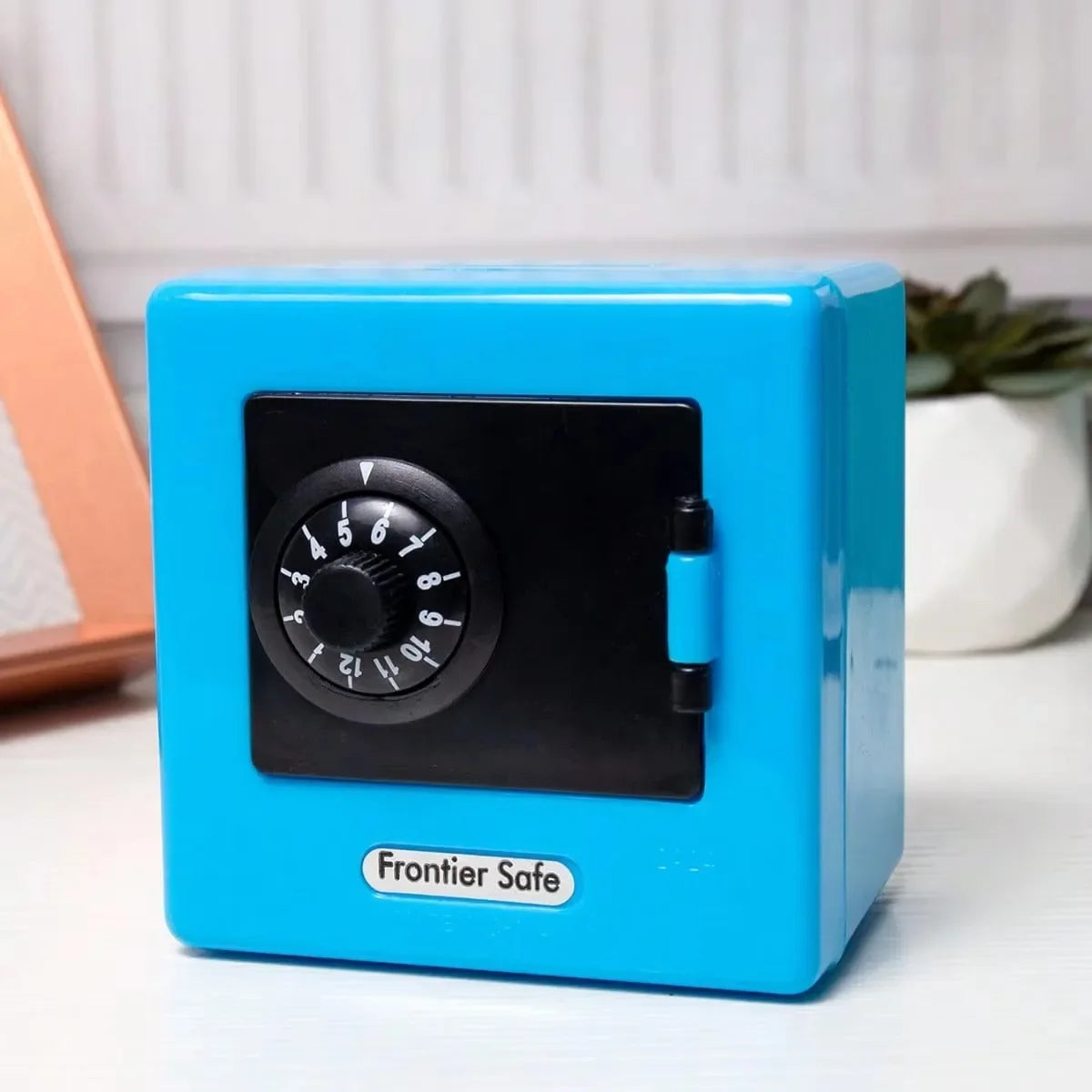 Mini Bank Money Box Retro Atm Rotating Password Cash Coins Saving Box Bank Safe Box Automatic Deposit Banknote Christmas Gift