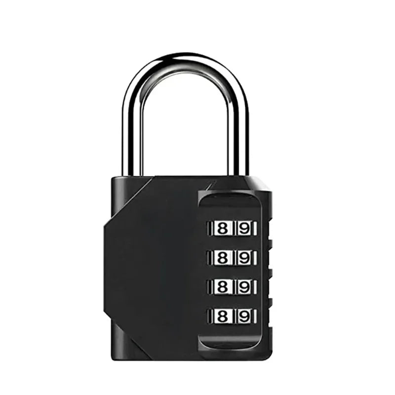 1/2pcs Combination Lock Resettable 4 Digit Padlock with Combination Waterproof and Heavy Duty Combination Padlock Outdoor