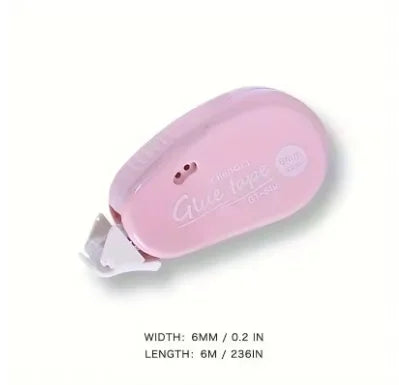 1pc Double Sided Adhesive Dots Glue Tape - Perfect For Scrapbooking Collage Photo ,School Stationery Supplies