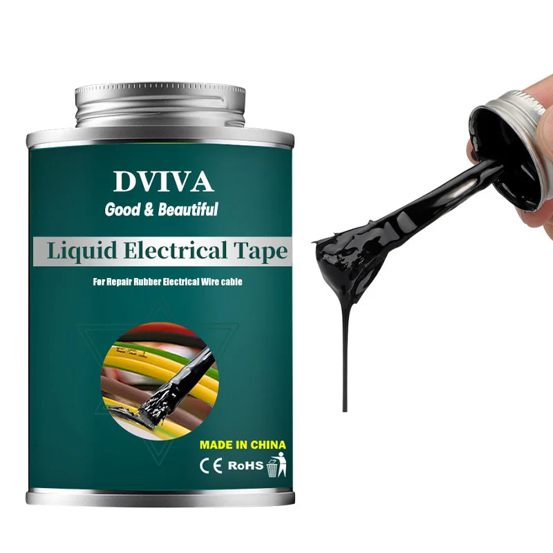 Waterproof Liquid Electrical Tape Insulating Repair Paste Fix Line Glue For Wires And Cables Home Use Quick Drying Sealant