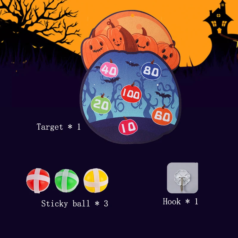 Child Educational Games Dart Board Baby Toy Stickey Ball Dart Indoor Sports Child Montessori Games for Children 3 to 7 Years