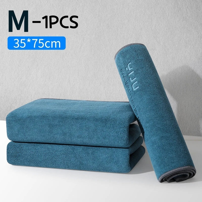 Microfiber Car Wash Towel 75X35cm Lint-Free Car Cleaning Towels Ultra-Soft Drying Cloth Car Detailing Washing Tools