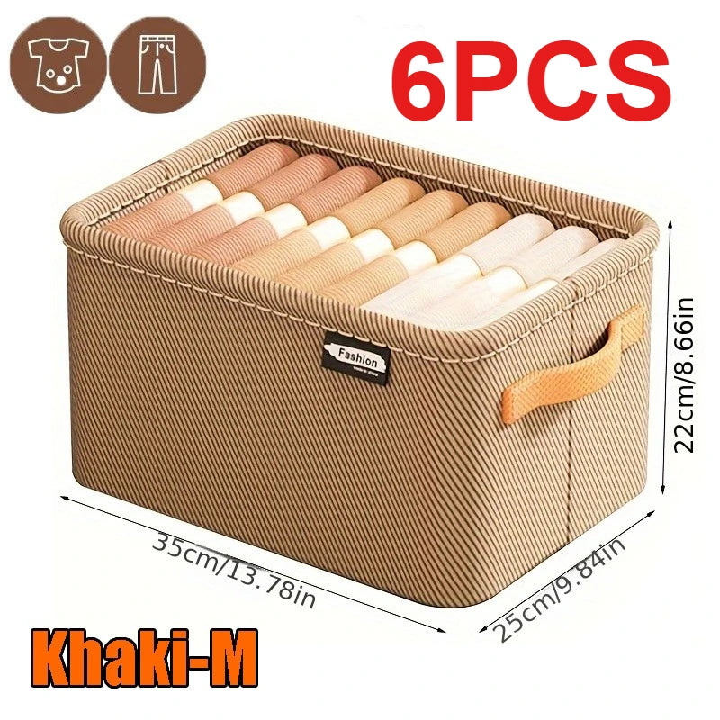 Thicken Clothes Organizer Pants Sweater Storage Cabinets Drawers Organizer Jeans Storage Box Wardrobe Clothes Storage Organizers