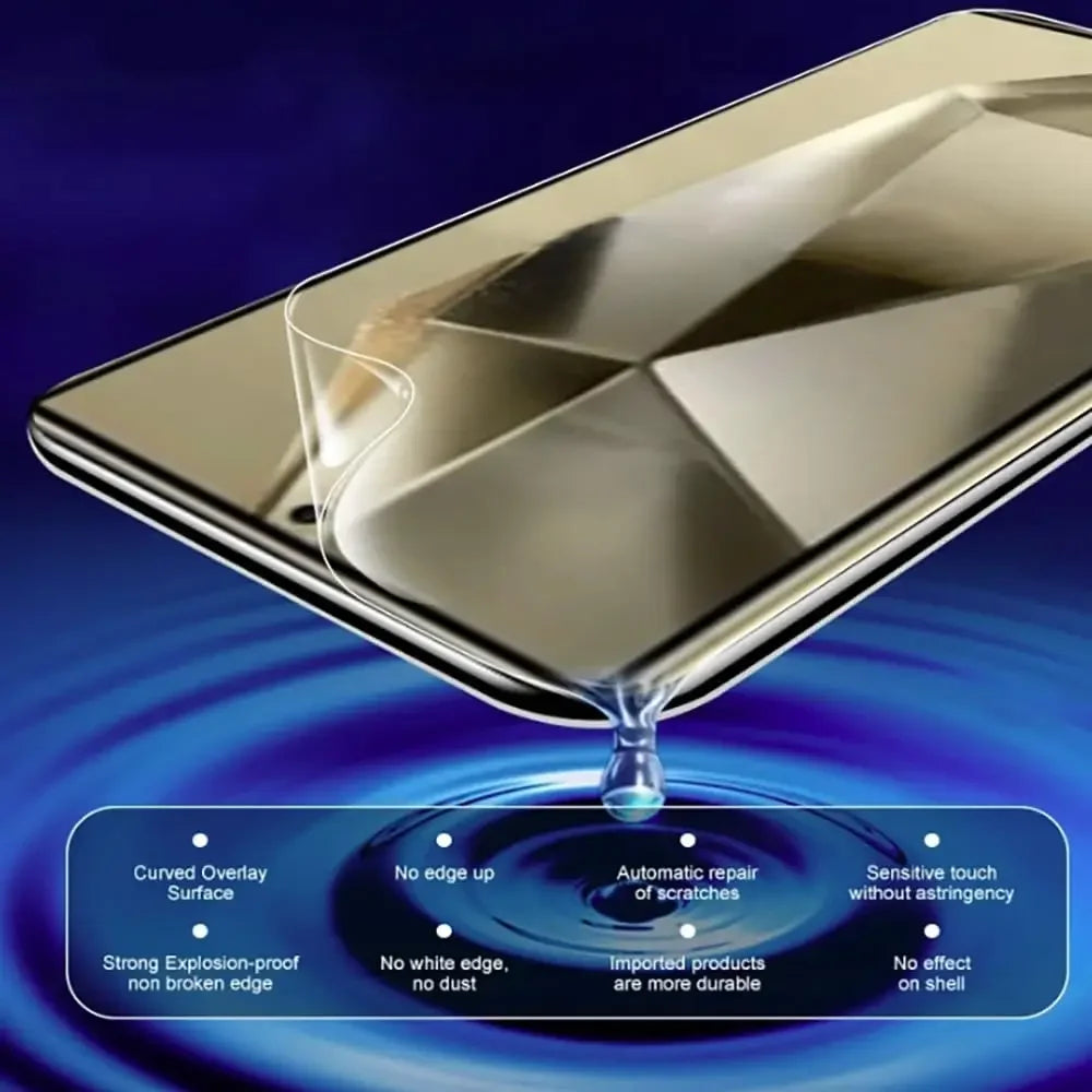 4pcs Hydrogel Film For Samsung Galaxy S25 S24 S23 S22 S21 S20 Ultra Plus Screen Protector For Samsung S24 S23 S20 S21 FE Ultra