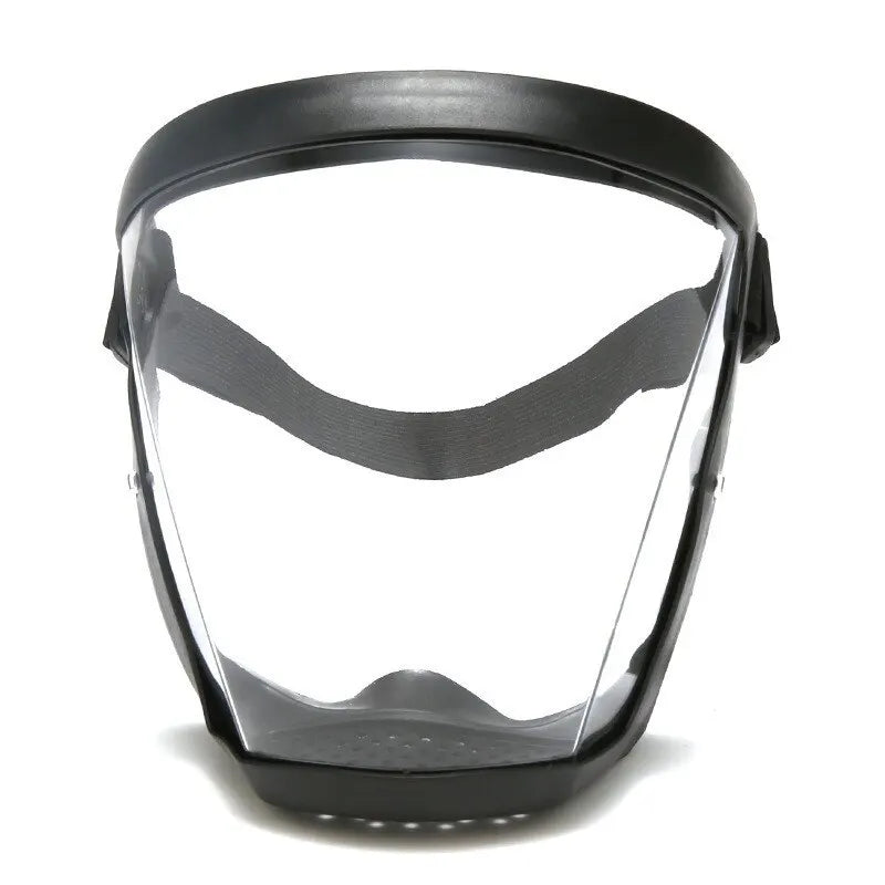 Dust And Anti-Fog Transparent Mask High-Definition Fog-Free Welding Eyewear Head-Mounted Full-Face Protection