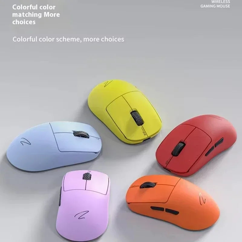 Zaopin Z2 Mini MAX 3Mode Gaming Mouse 2.4G Bluetooth 8K Wireless Low Latency Gamer Mouse Office E-sports Customized Mouse Gifts