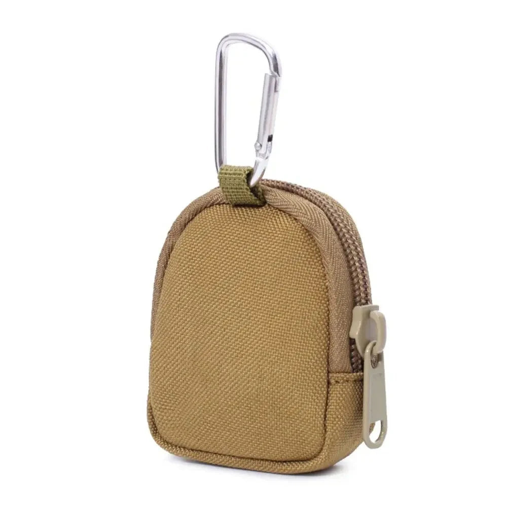 Tactical EDC Pouch Key Wallet Holder Men Coin Purses Pouch Bag Keychain Zipper Pocket Outdoor Key Bag