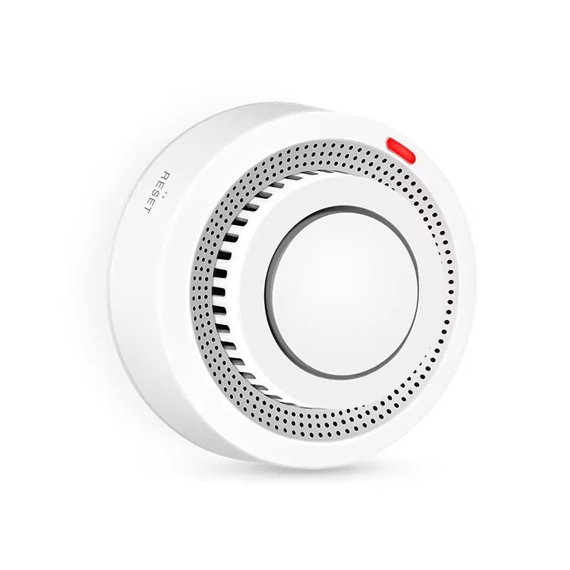 360° Comprehensive Detection, Tuya Smart WiFi Smoke Detector, Remote Monitoring Of Home Safety, Compatible With Alexa And Google