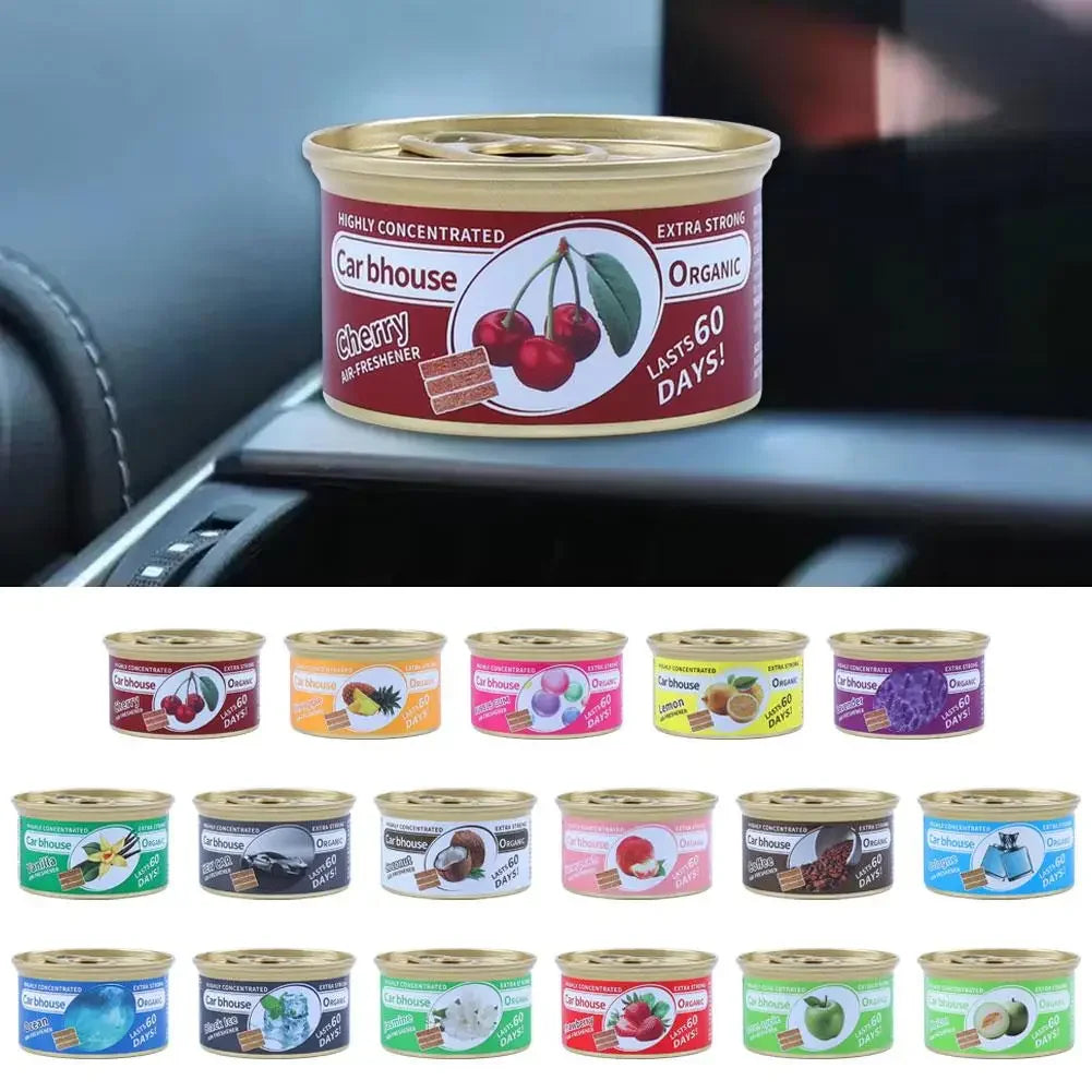 Car Air Fresheners Perfume Auto Supplies Canned Wood Blocks Coffee Flavor Explosion Car Foreign Aromatherapy Deodorant Supplies