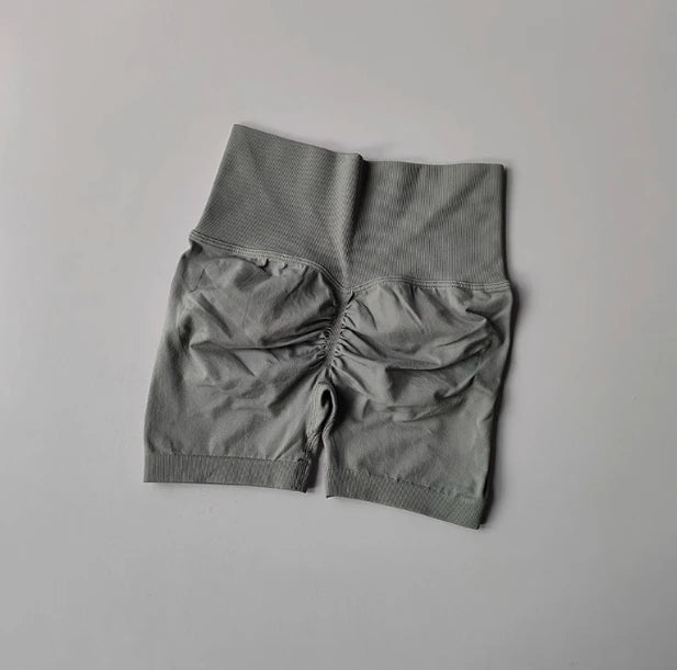 Women's sports shorts, Peach Hip Lifting , High Waist and Waist Tightening for Slimming, Running Training