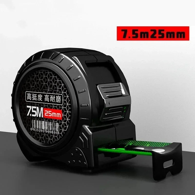 Measuring Tape Self 5/10M High Precision Wear-resistant Ruler Measuring Tools Locking Fluorescent Steel Tape Measure Retractable