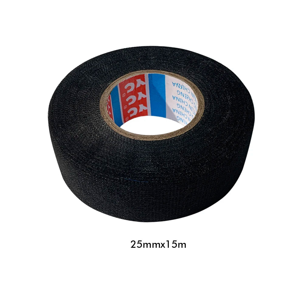 Car Cable Harness Wiring Fabric Loom Electrical Heat Tape Resistant Wiring Bundle Tape Coroplast Adhesive Automotive Cloth Tape