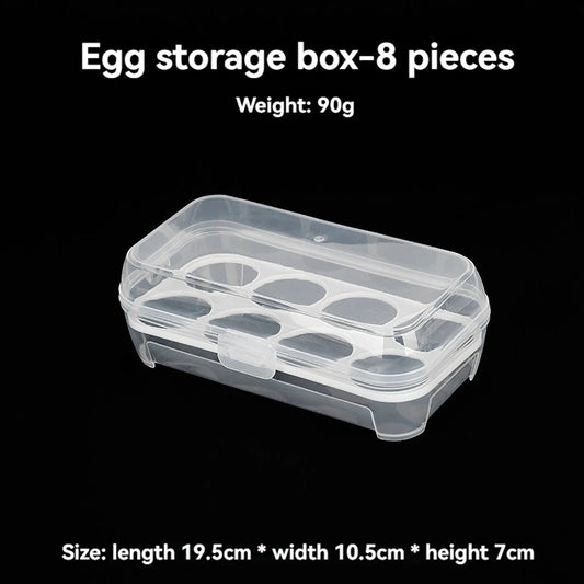 Outdoor Shockproof Egg Box StorageBox, Portable Camping Shatterproof EggTray, Home Plastic Protection Box, TravelShatterproof