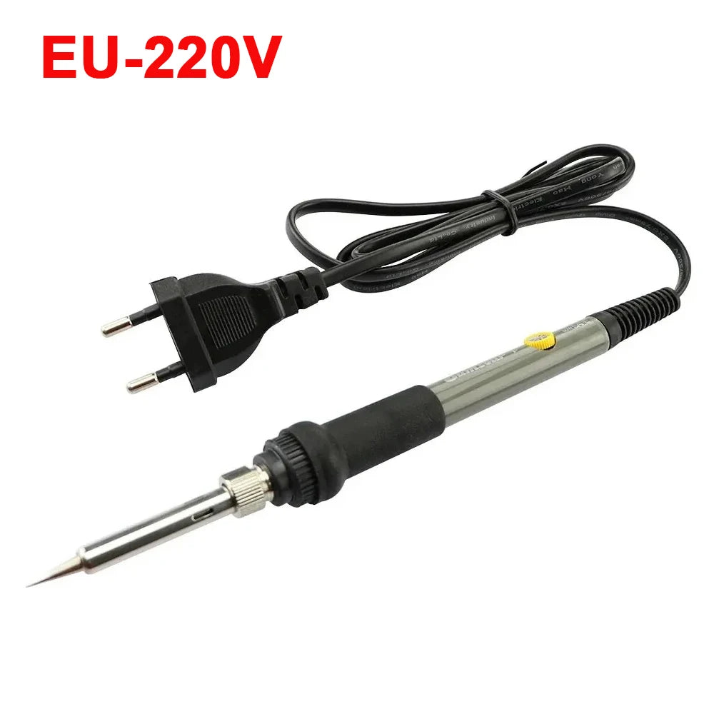 60W Adjustable Temperature Electric Soldering Iron Welding Heat Pencil Rework Repair Tools