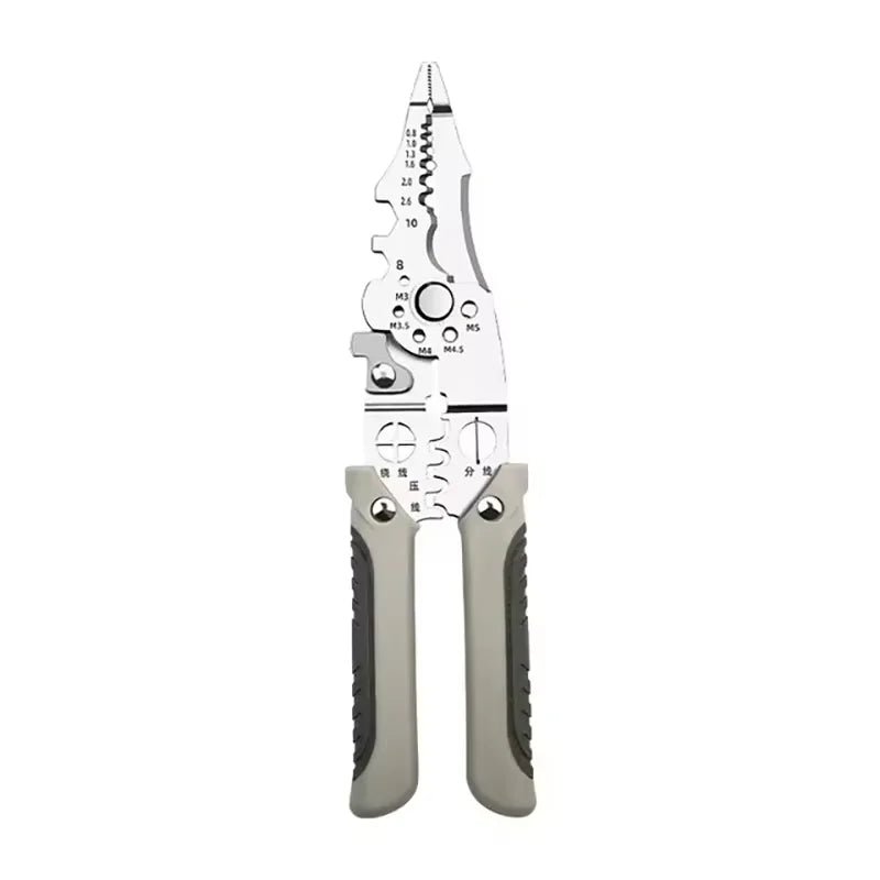 Electrician Pliers with Wire Stripper, Cutter & Separator – Durable Sharp Tool for DIY Cable Repair, Easy to Use, 10-in-1 Design