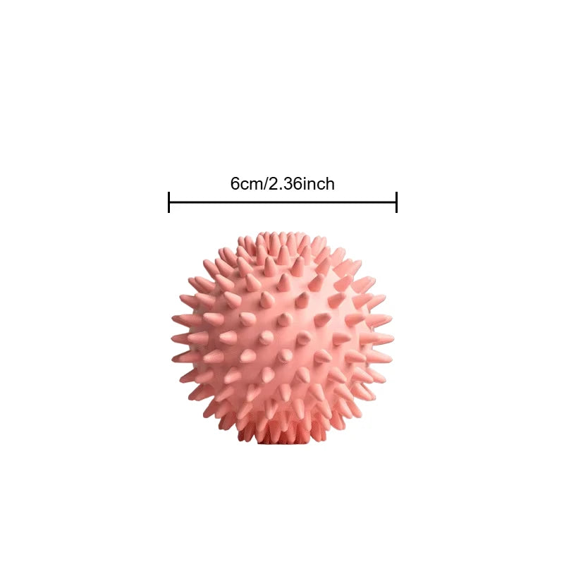 6CM Sport Massage Ball Myofascial Release Massager Spiky Deep Tissue Trigger Point Muscle Recovery Pain Relief Durable Hedgehog