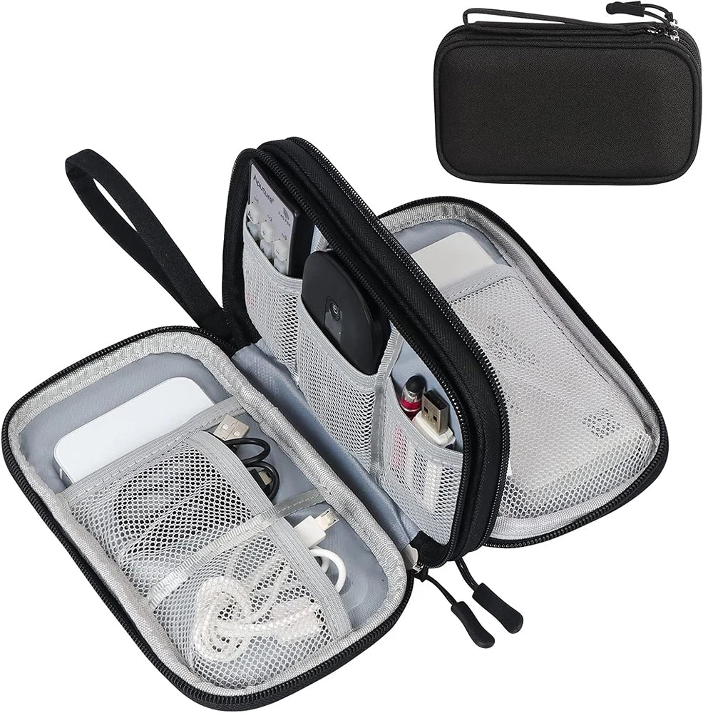 Waterproof Cable Storage Bag Digital Electronic Accessories Organizer Portable Travel Cable Organizer Case for cable Charger
