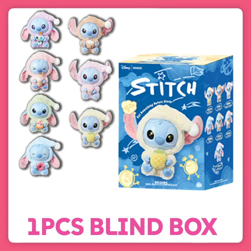 NEW Animals Party Series Blind Box Toys stitch Cute Mysterious Box Flocking Fluffy Dolls Decor Gift Bag Pendant Cute Toy