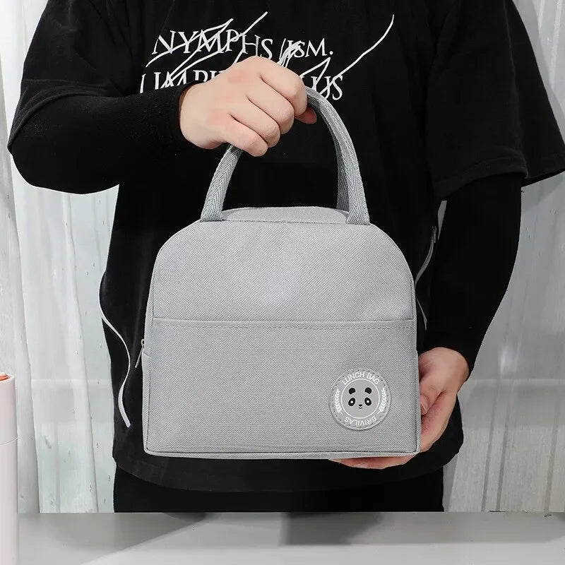 Insulated Lunch Bag Insulation Bento Pack Aluminum Foil Rice Bag Meal Pack Ice Pack Student Bento Lunch Handbag Insulation