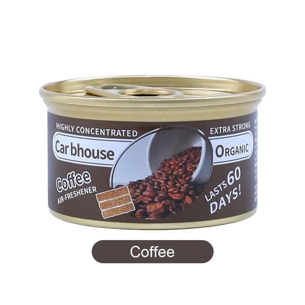 Car Air Fresheners Perfume Auto Supplies Canned Wood Blocks Coffee Flavor Explosion Car Foreign Aromatherapy Deodorant Supplies