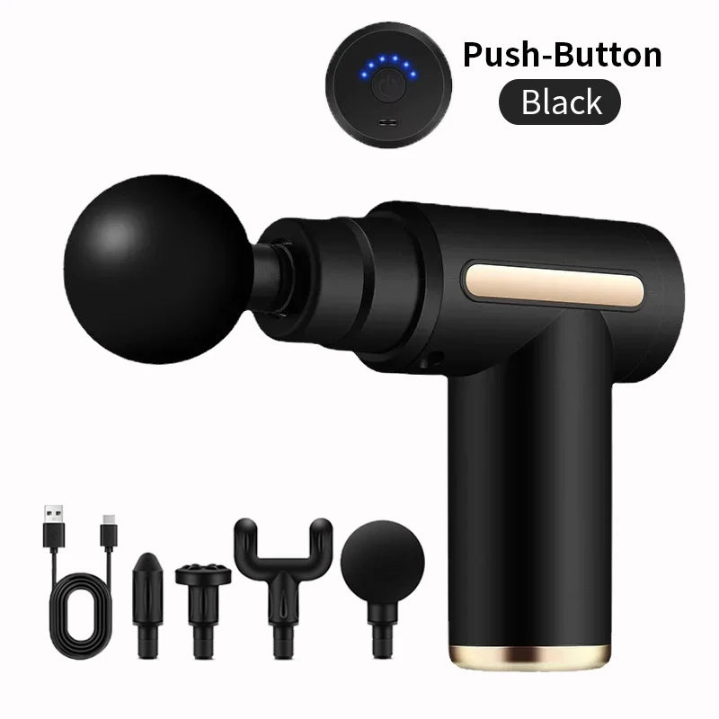 Massage Equipment Neck Membrane Rob Cervical Spine Massage Instrument Mini Fascia Gun Wireless Massage Gun Muscle Relaxation