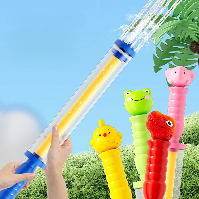 Fireworks Water Gun Toy Children's Scattering Water Cannon Water Fight Spray Water Drifting Pull-out Surprise Props