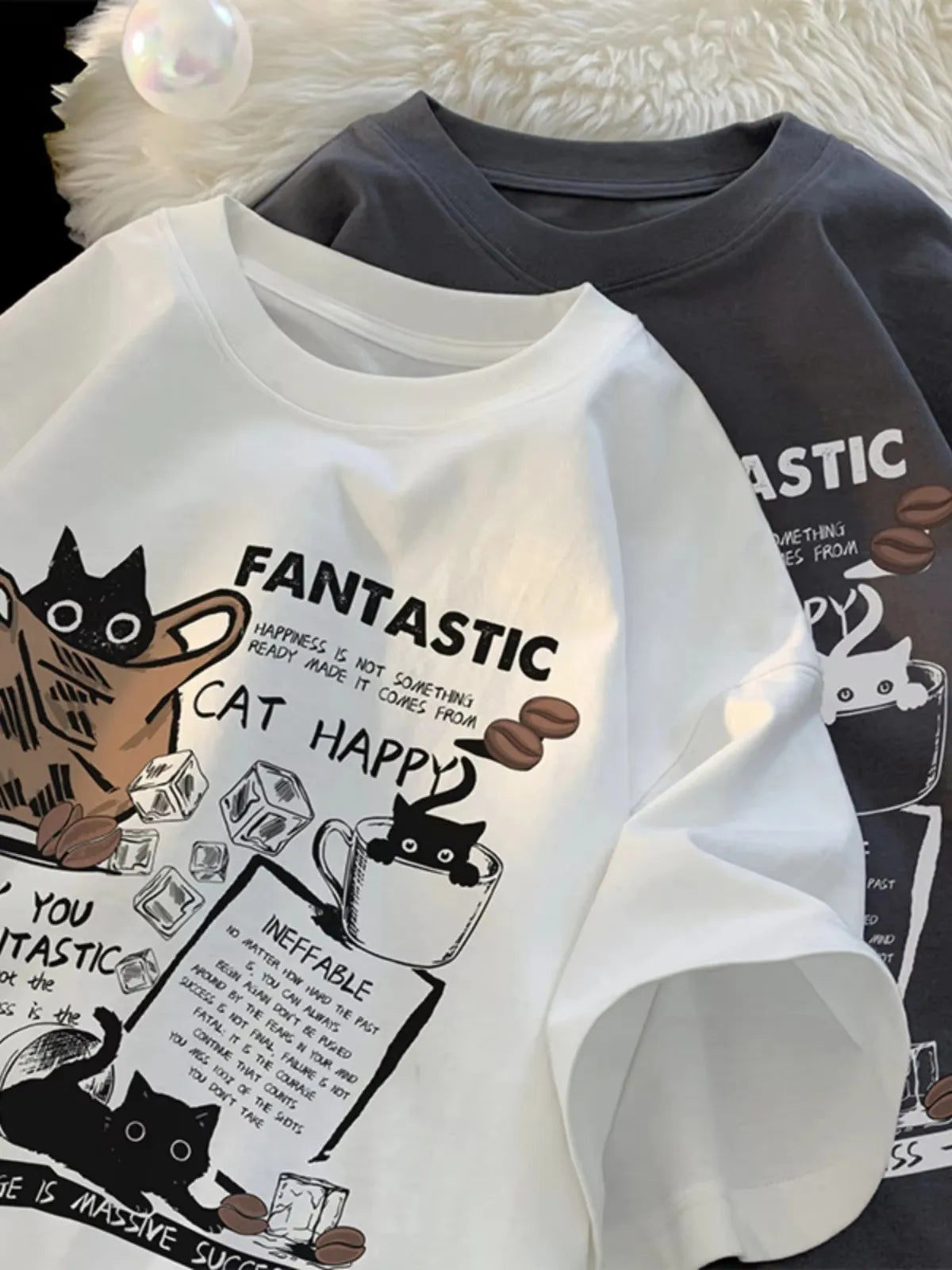 American retro short sleeved T-shirt, summer new trendy brand, high street clothes, loose casual short sleeved couple T-shirt