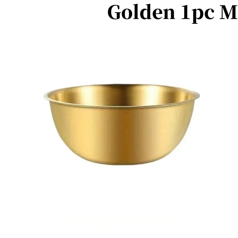 1-3 Stainless Steel Bowl Set with Scale for Cooking Baking Food Storage Large Capacity Mixing Bowls for Home Kitchen Essentials