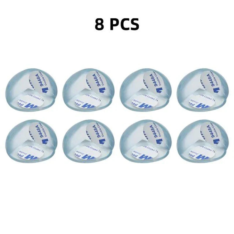 Child Baby Safety Silicone Protector Table Soft Transparent Children Anti Collision Table Corner Edge Protection Cover