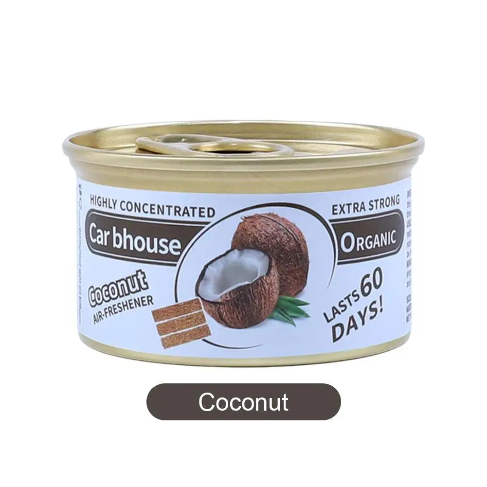 Car Air Fresheners Perfume Auto Supplies Canned Wood Blocks Coffee Flavor Explosion Car Foreign Aromatherapy Deodorant Supplies