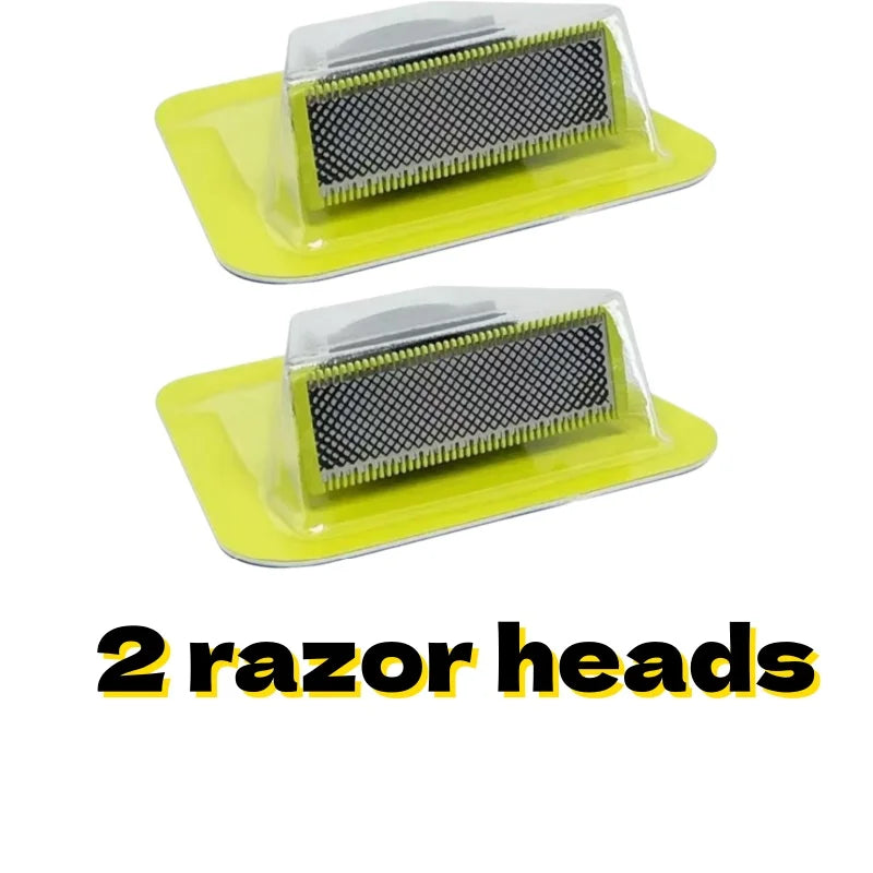 Men-Specific New Model Small T-Blade Razor Heads – Stainless Steel, Easy to Replace