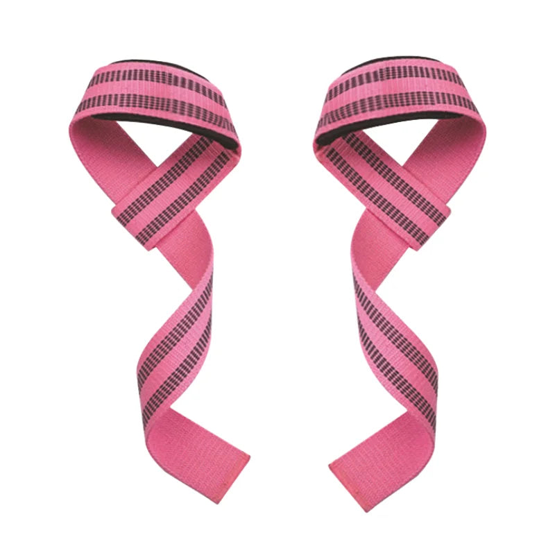 2Pcs Sports Booster Belt Grip Fitness Pull-Up Bars Pull-Ups Silicone Non-Slip Wear-Resistant Deadlift Strap Gym Dumbbell Workout