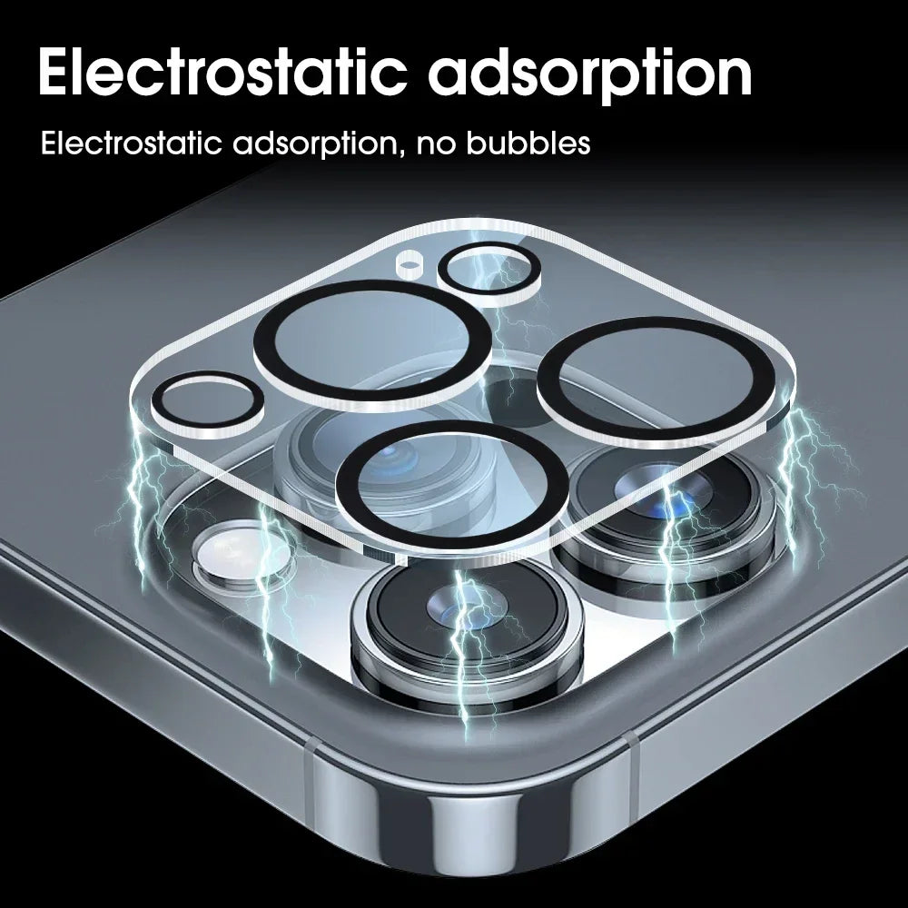 4/1PCS HD Back Camera Tempered Glass For iPhone 13Mini 13 14 15 16 17 Pro Max Rear Len Screen Protectors Anti-scratch Glass Film