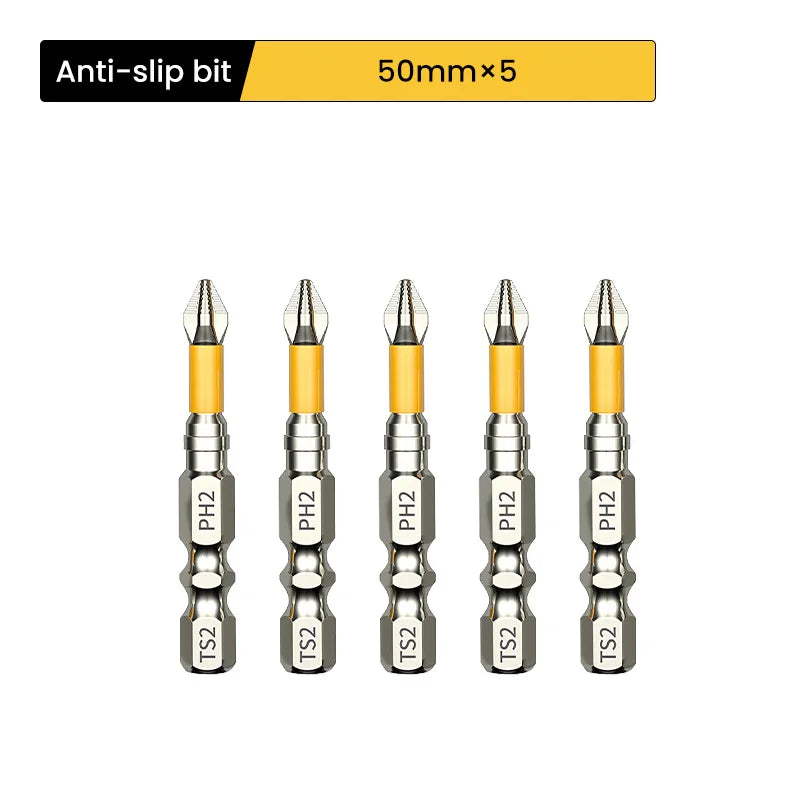 Non-slip High Hardness and Strong Magnetic Bit PH25/50/65/70/90/150mm Cross High Hardness Hand Tool Electric Drill  Bit Screw
