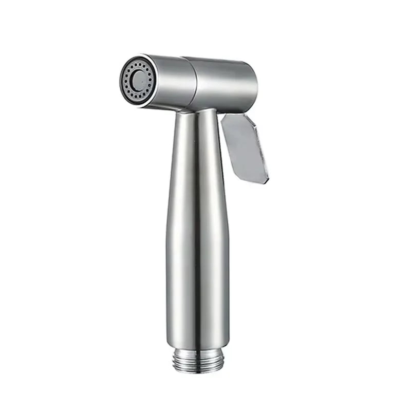 Toilet Sprayer Gun Stainless Steel Hand Bidet Faucet for Bathroom Hand Sprayer Shower Head Self Cleaning Bathroom Fixture