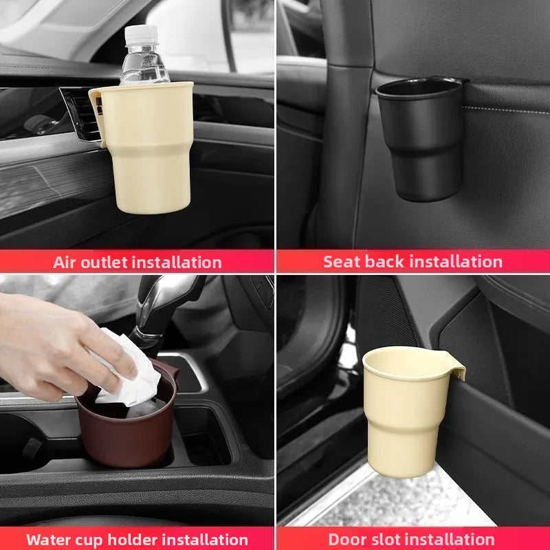 Air Outlet Armrest Door Side Seat Back Use Car Beverage Rack Air Outlet Multi-function Water Cup Car Beverage Rack