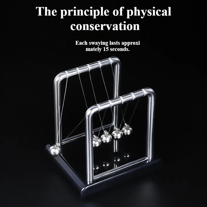 Christmas plastic Newton's bump balls, stress-relief pendulum floats, toys, office decor, creative gifts