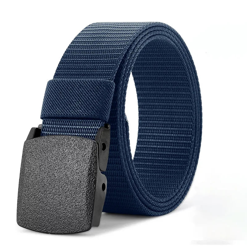 Men's Belt Outdoor Casual Canvas Belt Metal Free Training Nylon Tactical Belt With Pants Jeans Belt Sports Belts For Men Women
