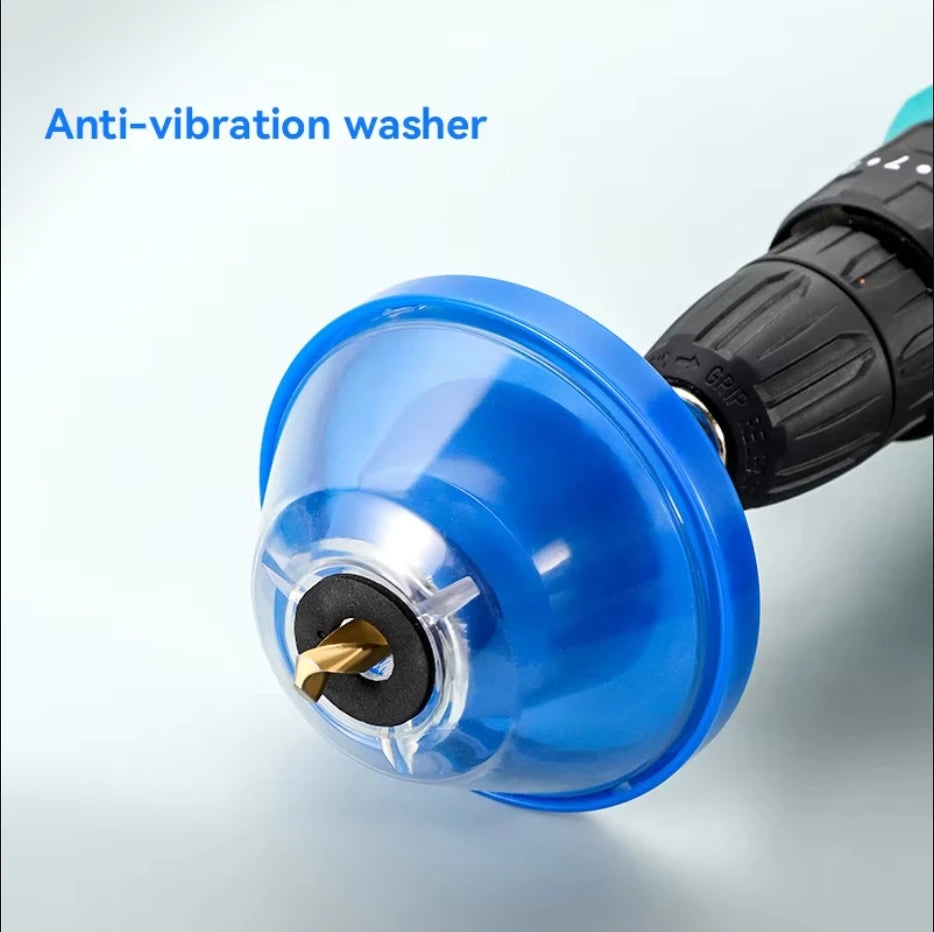 Efficient and portable electric drill protective cover filter, household electric tool dust prevention device