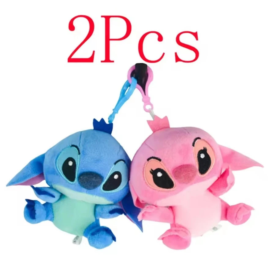 New Disney Cartoon Stitch Angel Scrump Plush Dolls Anime Toys Lilo & Stitch Stich Plush Stuffed Toys Children Birthday Gifts