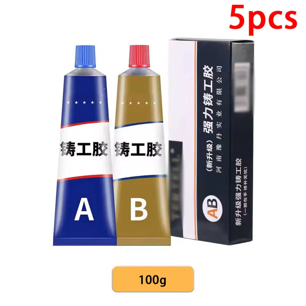 Super Strong Metal Repair Glue High Strength Ab Cold Solder Paste Plastic Repair Industrial Repair Agent Soldering Accessories
