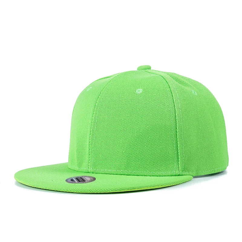 Hot Sale Cap Plain Snapback Hat High Quality Adult Hip Hop Baseball Cap Men Women Outdoor Leisure Baseball Hat