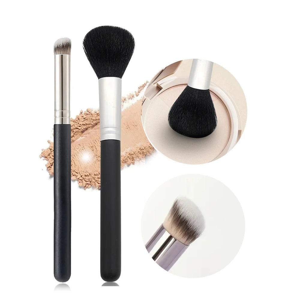 Foundation Concealer Brush Premium Contour Blusher Brushes Flawless Under Eye Dense Face Makeup Brush For Blending