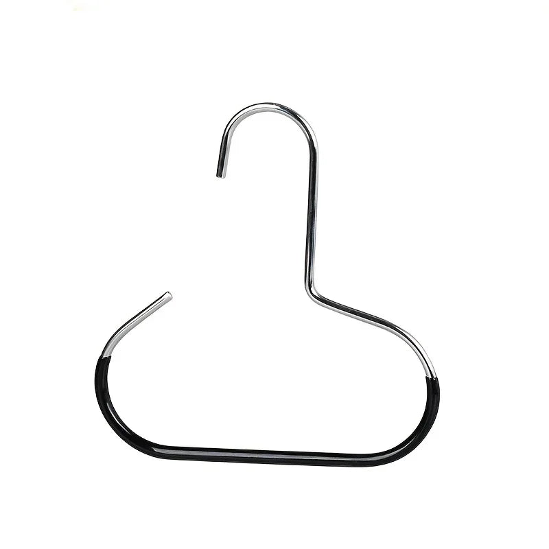 5pcsVersatile Manganese Steel Round Hook - Perfect for Hats, Ties, Scarves & Bags, Strong Load-Bearing, Non-Deformable
