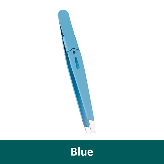 Puller Stainless   Eyebrow Tweezer Hairs  Steel Slanted Eye Brow  Clips Removal Makeup Tools  Colorful Hair Beauty Fine