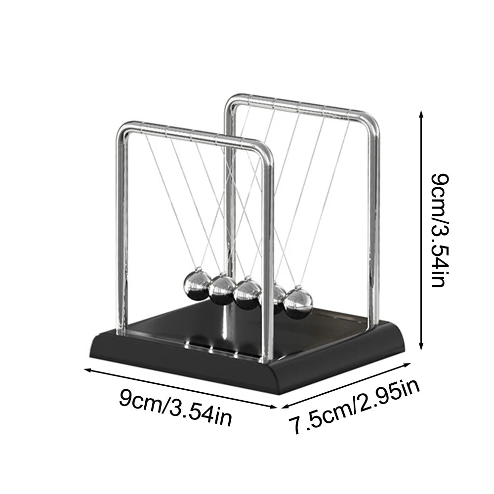 Christmas plastic Newton's bump balls, stress-relief pendulum floats, toys, office decor, creative gifts