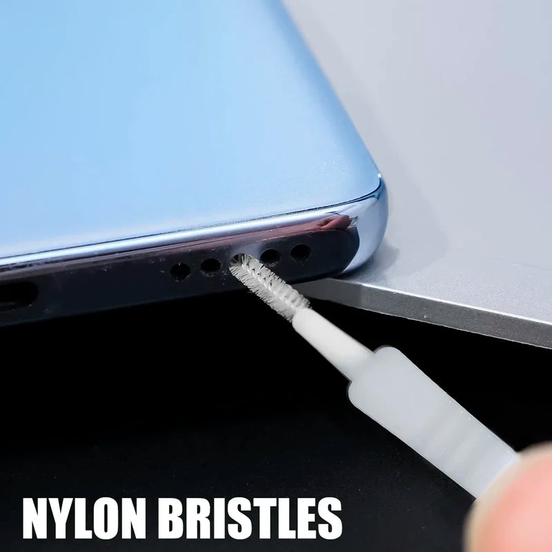 Cell Phone Charging Port Dust Plug with Cleaning Brush for IPhone 17 16 14 13 Pro Max Plus Samsung Xiaomi IOS Type C Cleaner Set