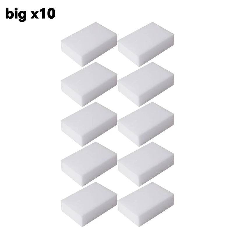 5 or 50pcs Magic Melamine Sponge Eraser Cleaner Strong Absorbent Kitchen Bathroom Cleaning Tools Household Supplies Sponges