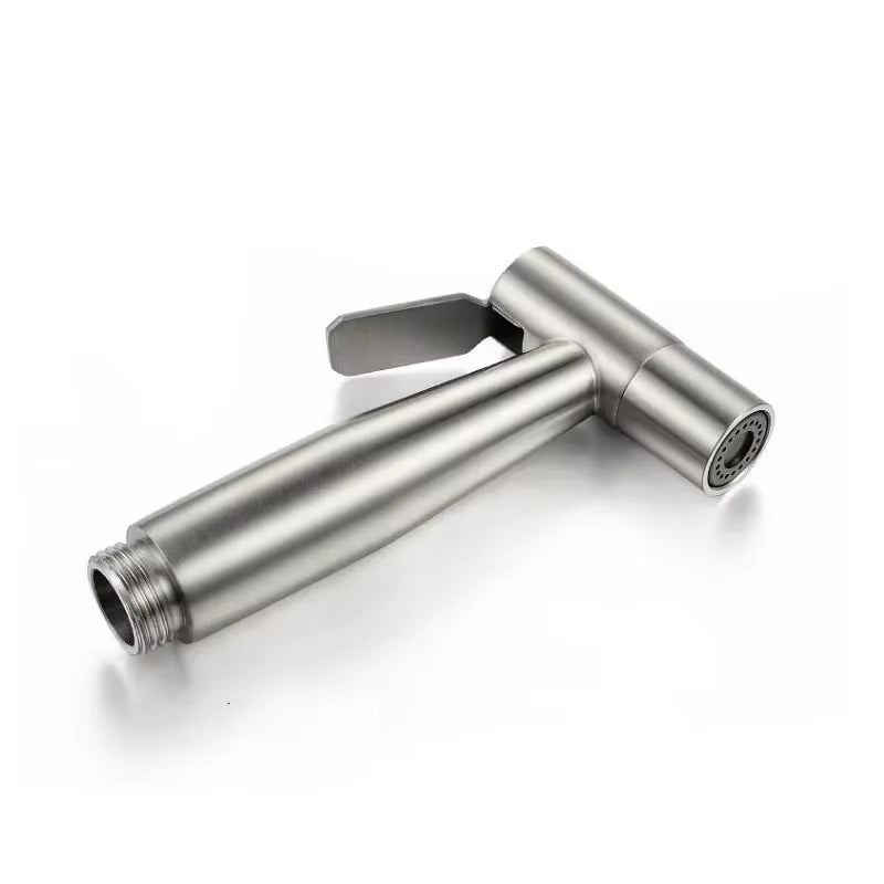 Toilet Sprayer Gun Stainless Steel Hand Bidet Faucet for Bathroom Hand Sprayer Shower Head Self Cleaning Bathroom Fixture