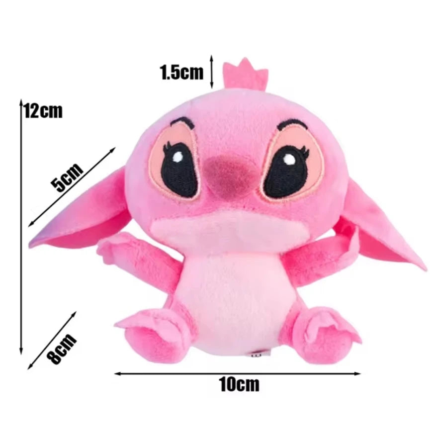 New Disney Cartoon Stitch Angel Scrump Plush Dolls Anime Toys Lilo & Stitch Stich Plush Stuffed Toys Children Birthday Gifts